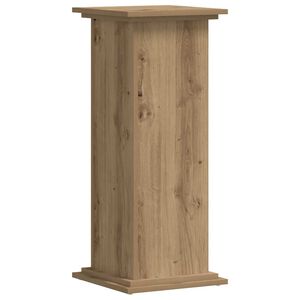 vidaXL Plant Stand Artisan Oak 33x33x80 cm Engineered Wood