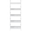 vidaXL 5-Layer Book Shelf White 60x27.6x158.5 cm Engineered Wood
