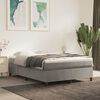 vidaXL Box Spring Bed Frame Light Grey Double Velvet (UK/IE/FI/NO only)
