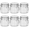 vidaXL Storage Jars with Clip Closure 6 pcs 500 ml