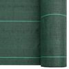 vidaXL Weed Membrane Green 1.5x5 m PP
