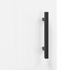 vidaXL Highboard High Gloss White 69.5x31x115 cm Engineered Wood
