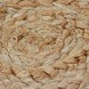 vidaXL Area Rug Braided Design Jute 180 cm Round