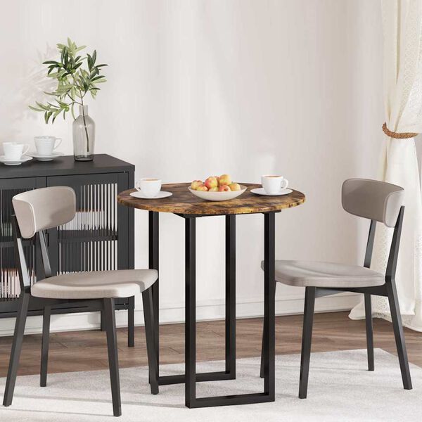 vidaXL Table Top Smoked oak 70 x 70 x 1.5 cm Engineered Wood