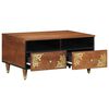 vidaXL Coffee Table Honey Brown 80 x 54 x 40 cm Solid Mango Wood