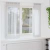 vidaXL Voile Curtain 2 pcs Light Grey 175 x 140 cm Polyester