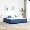 vidaXL Bed Mattress with Mattress Blue 180 x 200 cm Fabric