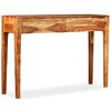 vidaXL Console Table Solid Wood 118x30x80 cm