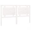 vidaXL Bed Headboard White 165,5x4x100 cm Solid Pine Wood
