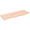vidaXL Bathroom Countertop 80x30x2 cm Untreated Solid Wood