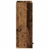 vidaXL Bathroom Cabinet Wall-mounted Old Wood 39 x 23.5 x 65 cm