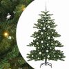vidaXL Artificial Hinged Christmas Tree Green 150 cm PVC and Steel