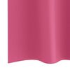 vidaXL Blackout Curtains with Rings 2 pcs Bright Pink 140 x 140 cm