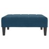 vidaXL Footstool Blue 77x55x31 cm Velvet