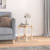 vidaXL Coffee Table &Oslash; 42.5x45 cm Solid Wood Pine