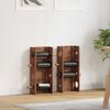vidaXL Rack Brown 24 x 13 x 54 cm Solid Mahogany Wood