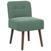 vidaXL Slipper Chair Sea Green Velvet