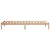 vidaXL Extra Long Bed Frame without Mattress 90x220 cm Solid Wood Pine