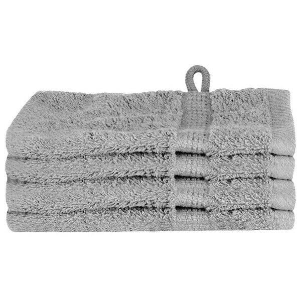 vidaXL Guest Towel SOLUND Grey Cotton