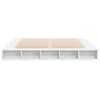 vidaXL Bed Frame without Mattress White 180x200 cm Super King