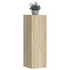 vidaXL Plant Stand Sonoma Oak 33x33x100 cm Engineered Wood