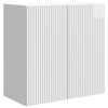 vidaXL Wall-Mounted Cabinet High Gloss White 59 x 31 x 60 cm