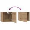 vidaXL TV Cabinet Set Wall-mounted 6 pcs Artisan Oak Engineered Wood