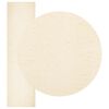 vidaXL Area Rugs Rectangular HUARTE Cream 1000 x 80 cm Polyester