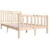 vidaXL Bed Frame without Mattress Small Double Solid Wood