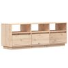 vidaXL TV Cabinet | Pine | Solid pine wood | Medium | Shelving | TV Cabinet