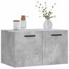vidaXL Wall Cabinet Concrete Grey 60x36.5x35 cm Engineered Wood