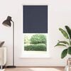 vidaXL Roller blind blackout 104.4x230 cm Fabric Width 100 cm marine