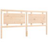 vidaXL Bed Frame without Mattress Super King Size Solid Wood