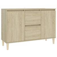 vidaXL Sideboard Sonoma Oak 103.5x35x70 cm Engineered Wood