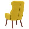 vidaXL Armchair Yellow 69 x 74 x 93 cm Velvet