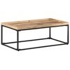 vidaXL Coffee Table 110x60x42 cm Rough Mango Wood