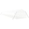vidaXL Greenhouse with Steel Frame White 54 m&sup2; 18x3x2 m