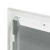vidaXL Access Panel White 63 x 33 x 3 cm Steel