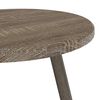 vidaXL Bistro Table Grey ??50x76 cm MDF and Iron