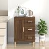 vidaXL Sideboard Brown Oak 69.5x34x90 cm Engineered Wood