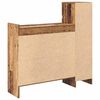 vidaXL Shoe Cabinet Old Wood 100.5 x 28 x 100 cm Engineered Wood