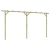 vidaXL Garden Pergola 410x40x203 cm Wood