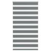 vidaXL Zebra Blind Dark Grey 90x100 cm Fabric Width 85.9 cm Polyester