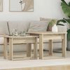 vidaXL Coffee Table Set 2 pcs Sonoma Oak Engineered Wood