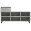 vidaXL Shoe Cabinet Concrete Grey 102x36x60 cm Engineered Wood