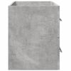 vidaXL Sink Cabinet Concrete Grey 80x38.5x48 cm Engineered Wood