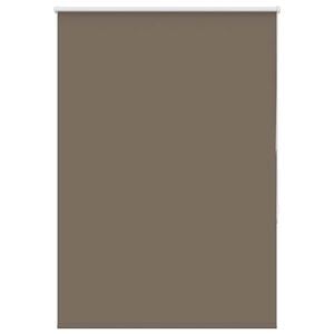 vidaXL Roller Blind Blackout Coffee 105x175 cm Fabric Width 100.7 cm Polyester