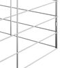 vidaXL Chicken Cage 2 pcs Silver 600 x 100 x 210 cm Galvanised Steel
