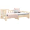 vidaXL Pull-out Day Bed without Mattress 2x(90x200) cm Solid Wood Pine