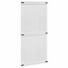 vidaXL Door Corona White 100 x 210 cm Engineered Wood